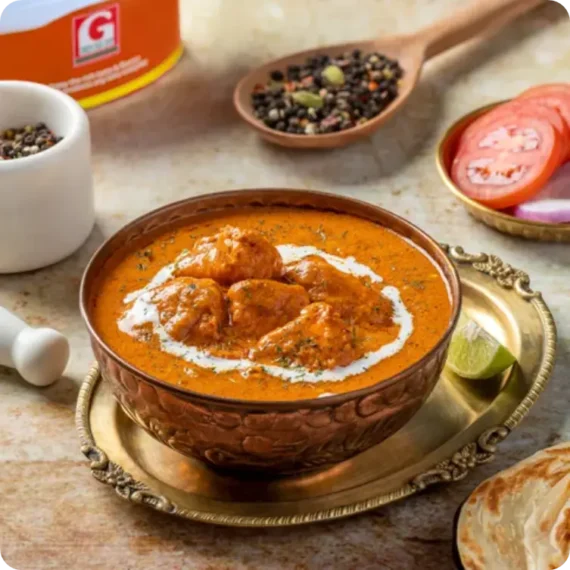 Butter Chicken With Bone